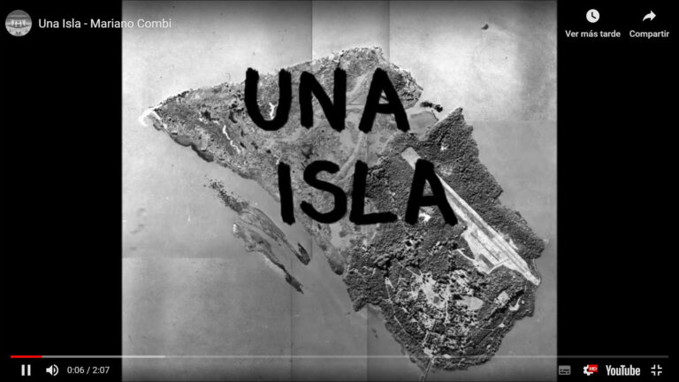 Una isla, un video de Mariano Combi